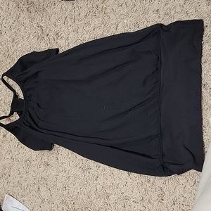 Lululemon black Tank with built in bra size 4